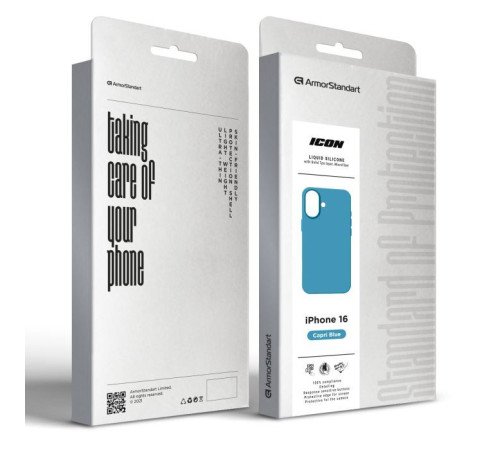Чохол до мобільного телефона Armorstandart ICON2 Case Apple iPhone 16 Capri Blue (ARM79628)