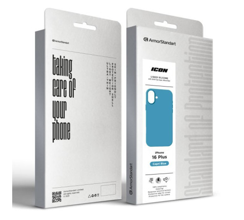 Чохол до мобільного телефона Armorstandart ICON2 Case Apple iPhone 16 Plus Capri Blue (ARM79633)