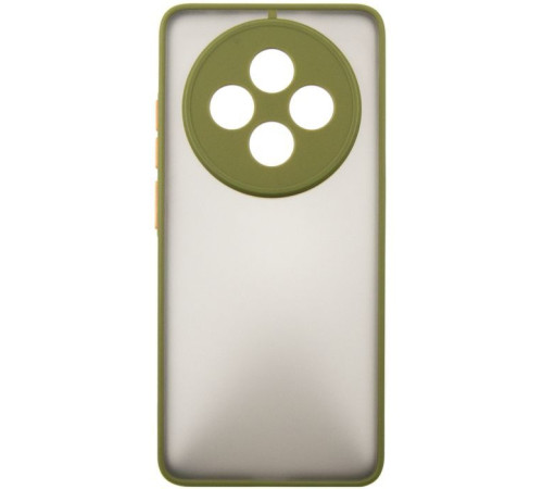 Чохол до мобільного телефона Dengos Matte Oppo Reno 12 F/FS (Green) (DG-TPU-MATT-148)