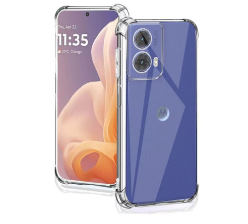 Чохол до мобільного телефона BeCover Anti-Shock Motorola Moto G85 Clear (712310)