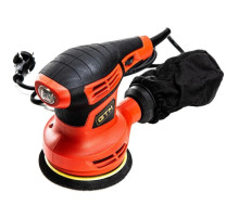 Шліфувальна машина GTM OS125/280, 125мм, 280Вт, 6000-12000об/хв. (OS125/280)