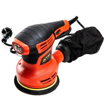 Шліфувальна машина GTM OS125/280, 125мм, 280Вт, 6000-12000об/хв. (OS125/280)