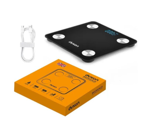 Ваги підлогові DYXON MEGASCALES 200 Black (DXNVGMGSCLS200B)