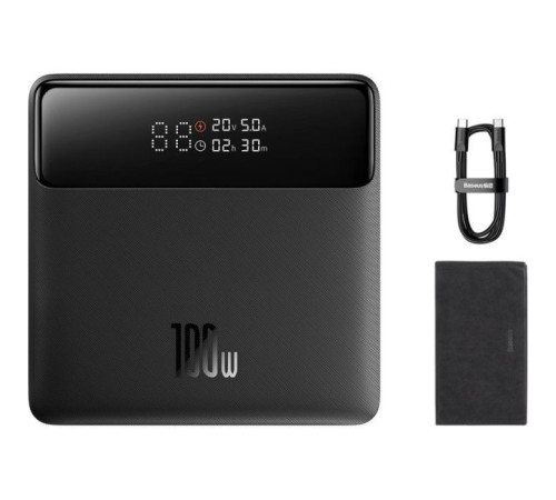 Батарея універсальна Baseus Blade 20000mAh 100W OE, black (PPBL000301)