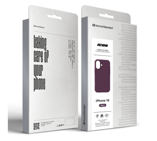 Чохол до мобільного телефона Armorstandart ICON2 Case Apple iPhone 16 Plum (ARM81297)