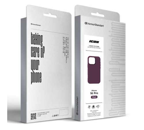 Чохол до мобільного телефона Armorstandart ICON2 Case Apple iPhone 16 Pro Plum (ARM81302)