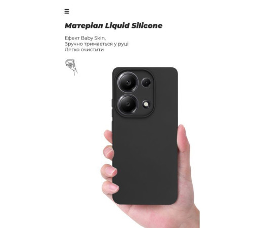 Чохол до мобільного телефона Armorstandart ICON Xiaomi Redmi Note 13 4G Camera cover Black (ARM82788)