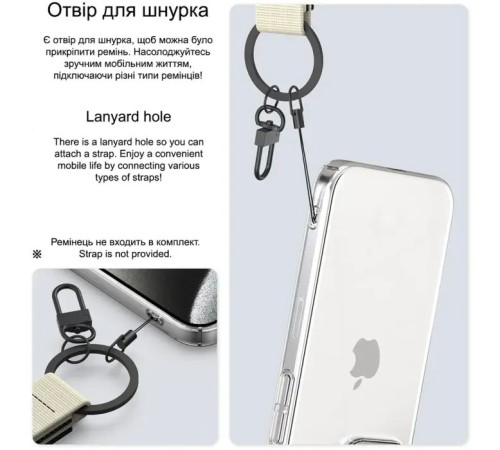 Чохол до мобільного телефона Drobak Acrylic Case для Apple iPhone 14 (949413)