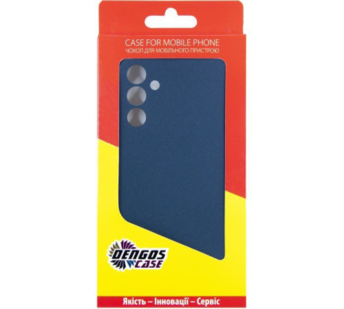 Чохол до мобільного телефона Dengos Carbon Samsung Galaxy A16 5G (blue) (DG-TPU-CRBN-215)