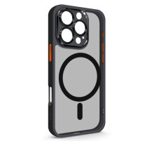 Чохол до мобільного телефона Armorstandart Unit MagSafe SE Apple iPhone 16 Pro Black Orange (ARM81147)