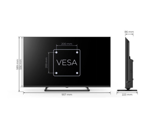 Телевізор Kivi 43U710QB