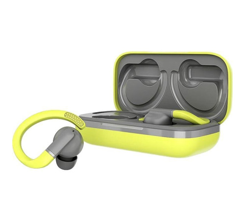 Навушники Canyon OnRun 11 Sport TWS Yellow/Grey (CNS-TWS11GR)