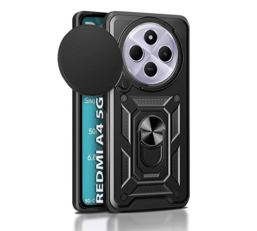 Чохол до мобільного телефона BeCover Military Xiaomi Redmi A4 5G Black (712875)