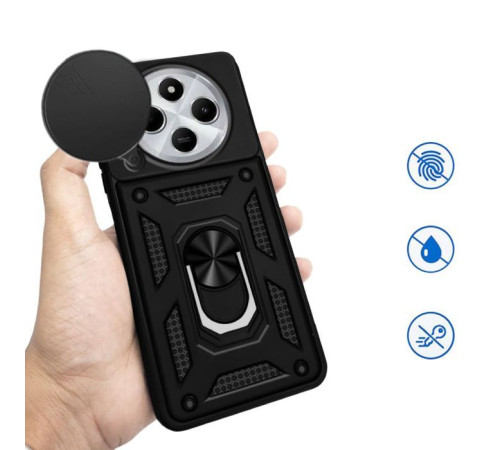 Чохол до мобільного телефона BeCover Military Xiaomi Redmi A4 5G Black (712875)