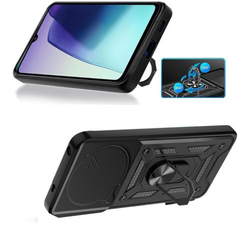 Чохол до мобільного телефона BeCover Military Xiaomi Redmi A4 5G Black (712875)