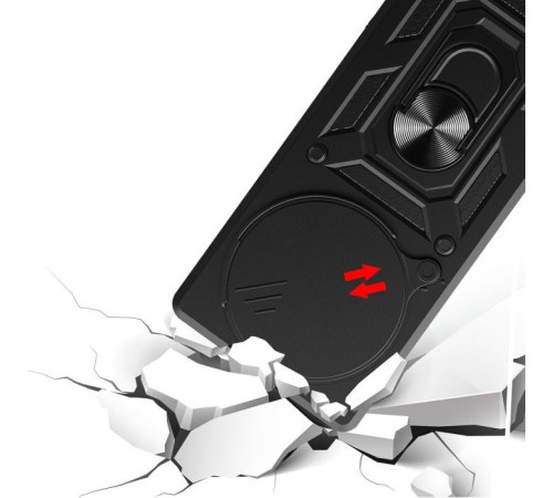 Чохол до мобільного телефона BeCover Military Xiaomi Redmi A4 5G Black (712875)