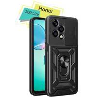 Чохол до мобільного телефона BeCover Military Honor 200 Lite Black (713044)