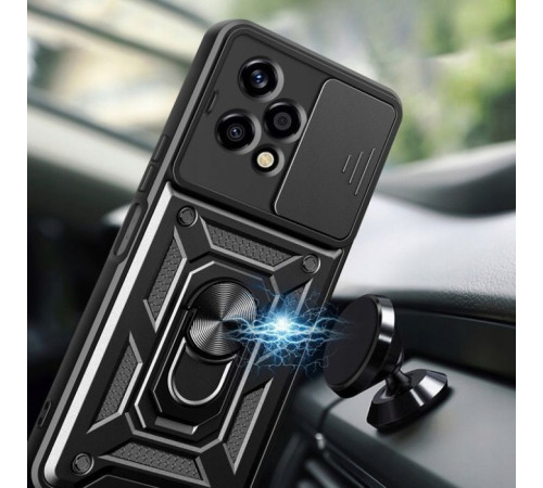 Чохол до мобільного телефона BeCover Military Honor 200 Lite Black (713044)