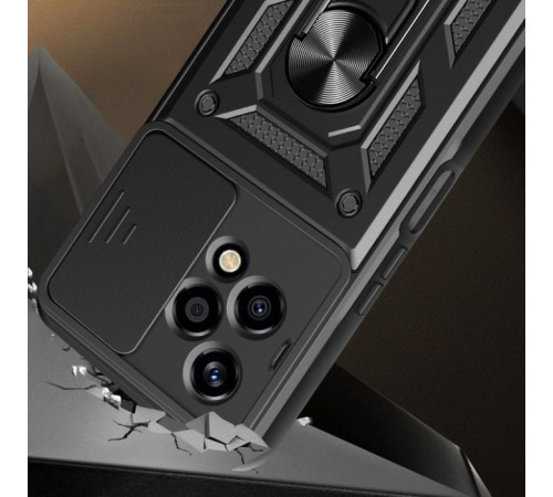 Чохол до мобільного телефона BeCover Military Honor 200 Lite Black (713044)