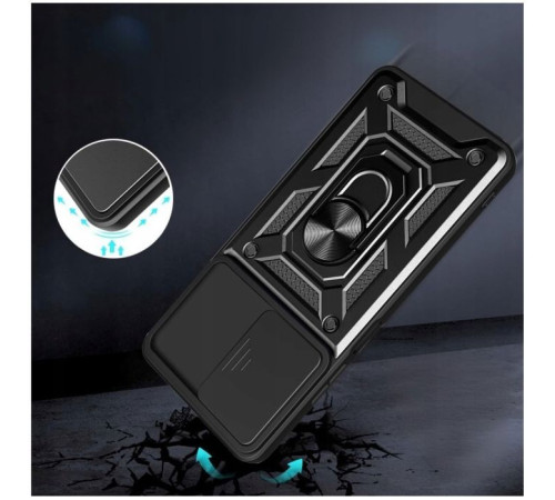 Чохол до мобільного телефона BeCover Military Honor 200 Lite Black (713044)