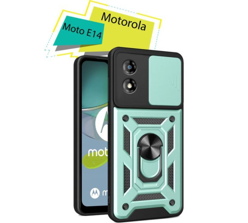 Чохол до мобільного телефона BeCover Military Motorola Moto E14 Dark Green (713054)