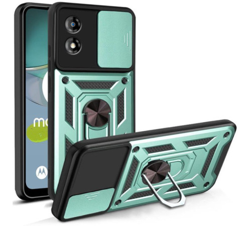 Чохол до мобільного телефона BeCover Military Motorola Moto E14 Dark Green (713054)