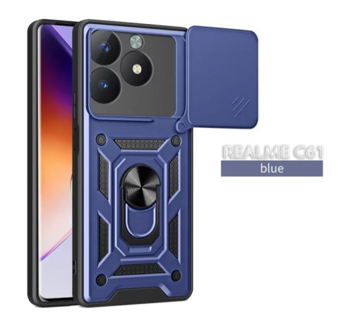 Чохол до мобільного телефона BeCover Military Realme C61 Blue (712547)