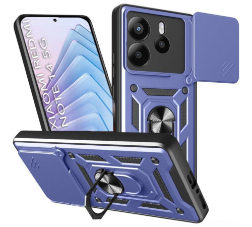 Чохол до мобільного телефона BeCover Military Xiaomi Redmi Note 14 5G Blue (713093)