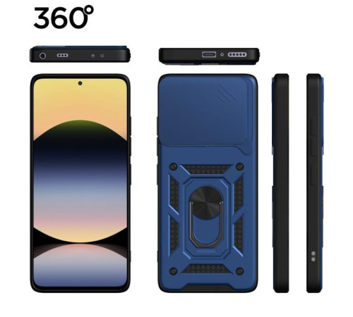Чохол до мобільного телефона BeCover Military Xiaomi Redmi Note 14 5G Blue (713093)