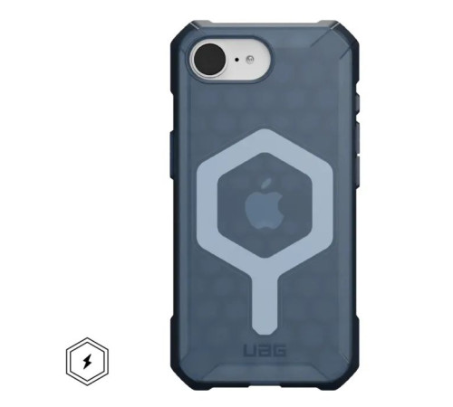 Чохол до мобільного телефона UAG iPhone 16E (4th Gen, 2025), Essential Armor MagSafe, Cloud Blue (114496114151)