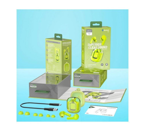 Навушники Acefast T6 Youth Green (6974316281573)