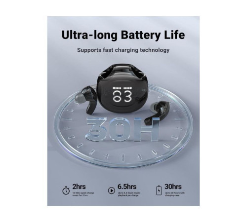 Навушники Acefast T9 Obsidian Black (6974316282570)