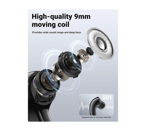 Навушники Acefast T9 Obsidian Black (6974316282570)