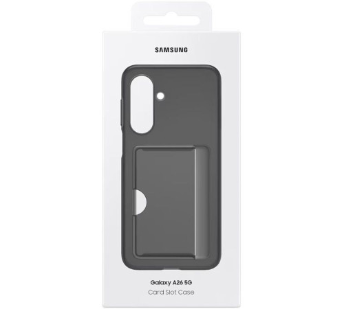 Чохол до мобільного телефона Samsung Galaxy A26 (A266), Card Slot Case black (EF-OA266TBEGWW)