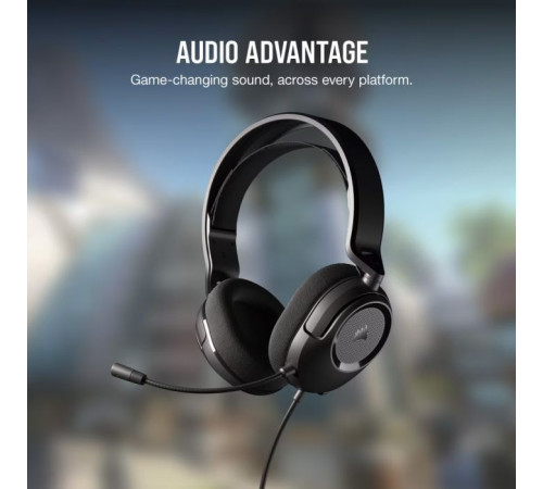 Навушники Corsair HS35 Surround v2 Multiplatform Gaming Carbon (CA-9011386-EU)