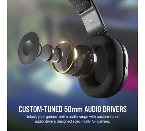 Навушники Corsair HS35 Surround v2 Multiplatform Gaming Carbon (CA-9011386-EU)
