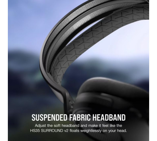 Навушники Corsair HS35 Surround v2 Multiplatform Gaming Carbon (CA-9011386-EU)