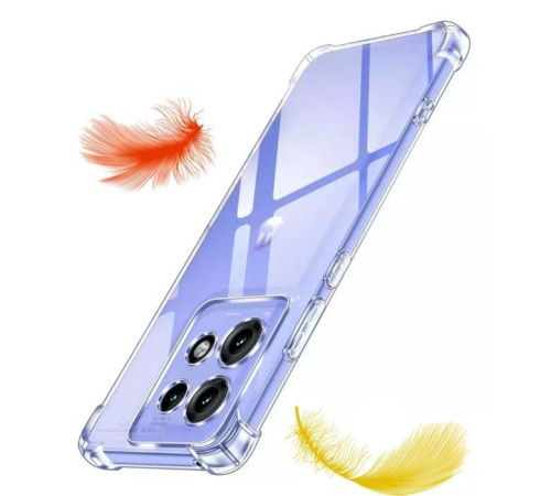 Чохол до мобільного телефона BeCover Anti-Shock Motorola Edge 50 Clear (713149)