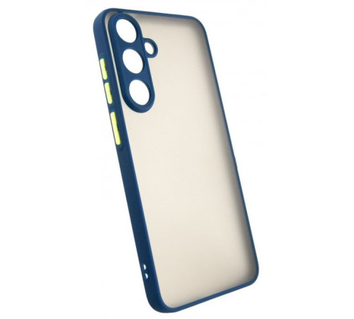 Чохол до мобільного телефона Dengos Matte Samsung Galaxy S25 Plus (Blue) (DG-TPU-MATT-163)