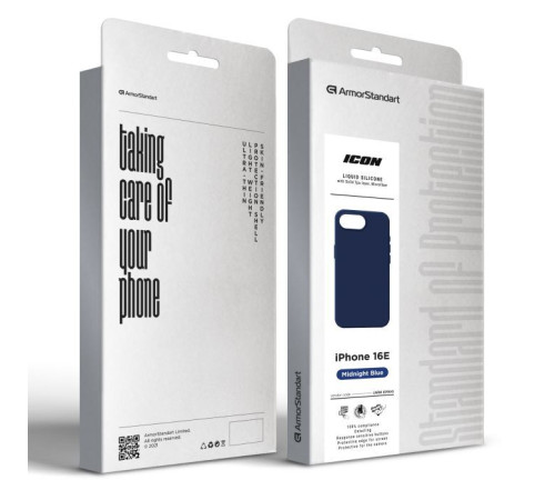 Чохол до мобільного телефона Armorstandart ICON2 Case Apple iPhone 16e Midnight Blue (ARM83964)