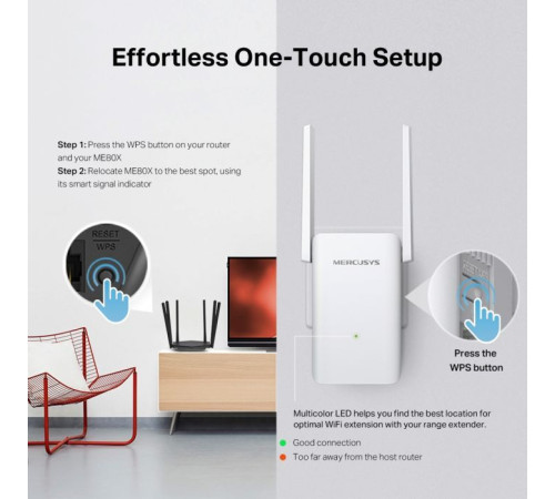 Ретранслятор Mercusys ME80X