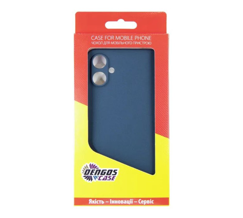 Чохол до мобільного телефона Dengos Kit Samsung Galaxy A06 Carbon + 2 pcs glass (Blue) (DG-CTG2P-06)