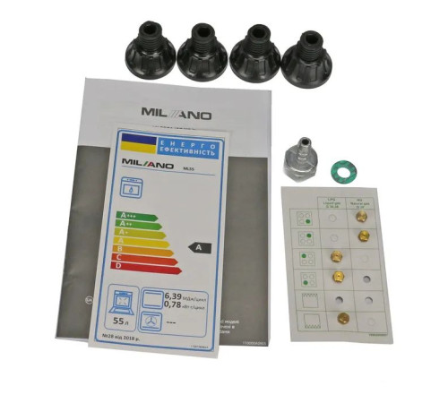 Плита Milano ML55 G1/07 біла