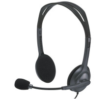 Наушники Logitech H111 Stereo Headset with 1*4pin jack (981-000593)