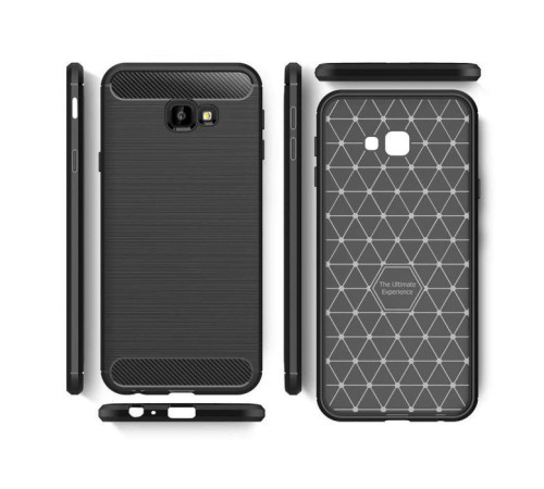 Чехол для мобильного телефона Laudtec для Samsung J4 Plus/J415 Carbon Fiber (Black) (LT-J415F)