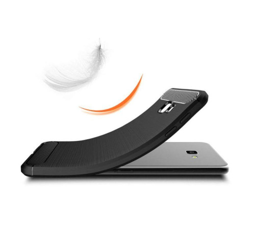 Чехол для мобильного телефона Laudtec для Samsung J4 Plus/J415 Carbon Fiber (Black) (LT-J415F)