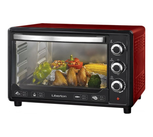 Електропіч Liberton LEO-350 Red
