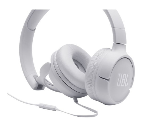 Навушники JBL T500 White (JBLT500WHT)
