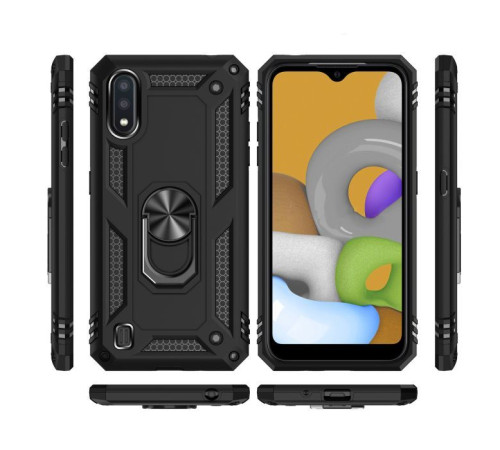 Чохол до мобільного телефона BeCover Military Samsung Galaxy A01 SM-A015 Black (704740)