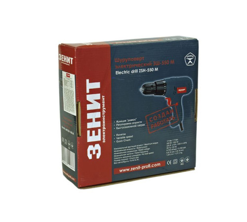 Шуруповерт Зеніт ЗШ-550 М (842466)